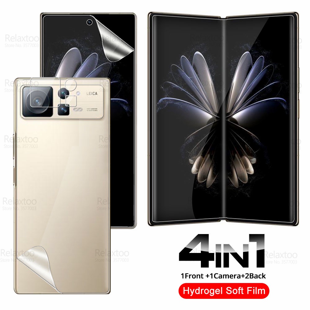 Miếng Dán Bảo Vệ Camera Trước Sau 4 Trong 1 Cho Xiaomi Mix Fold 2 Hydrogel Xiomi Mi Mixold 2 Fold2 5G
