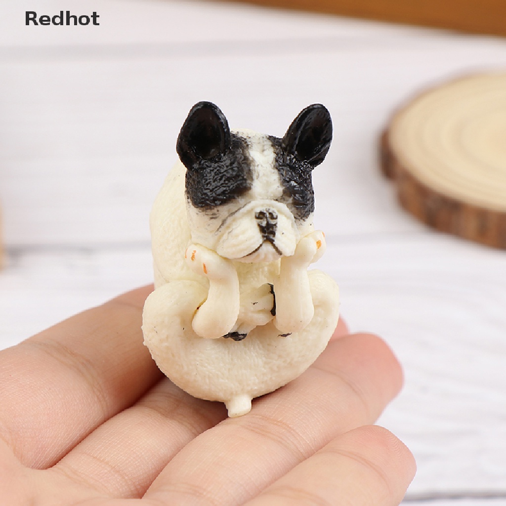 &lt; Redhot &gt; Mô Hình Chú Chó Husky Tập Yoga Vui Nhộn Kiểu Pháp