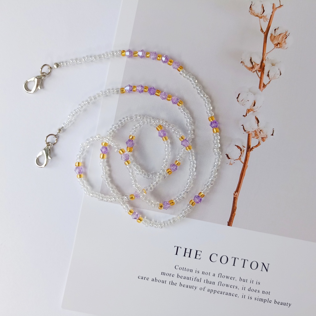 Dây đeo khẩu trang đa năng handmade Tiệm Nhà Pony Beatrix PN22 (Nhiều màu)