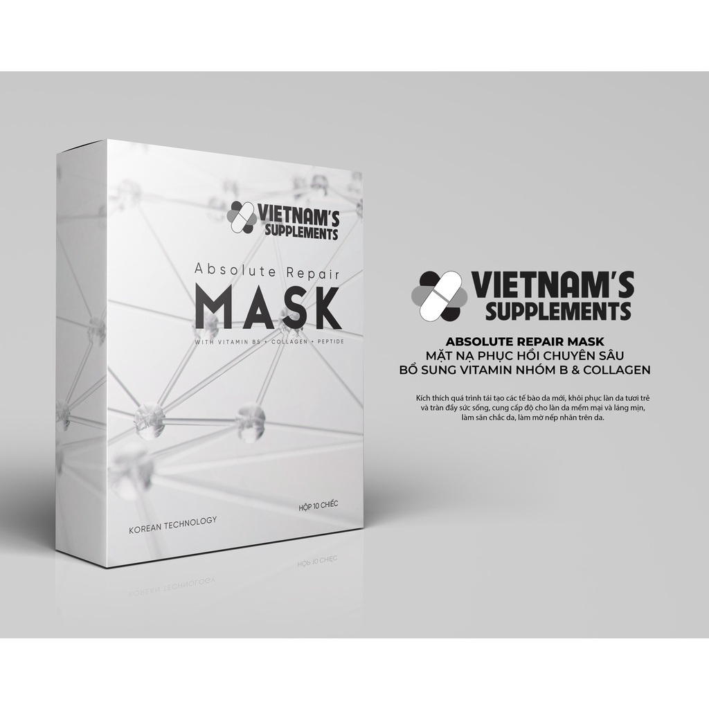 Absolute Repair Mask VN Supplements ( Hộp 10 miếng )