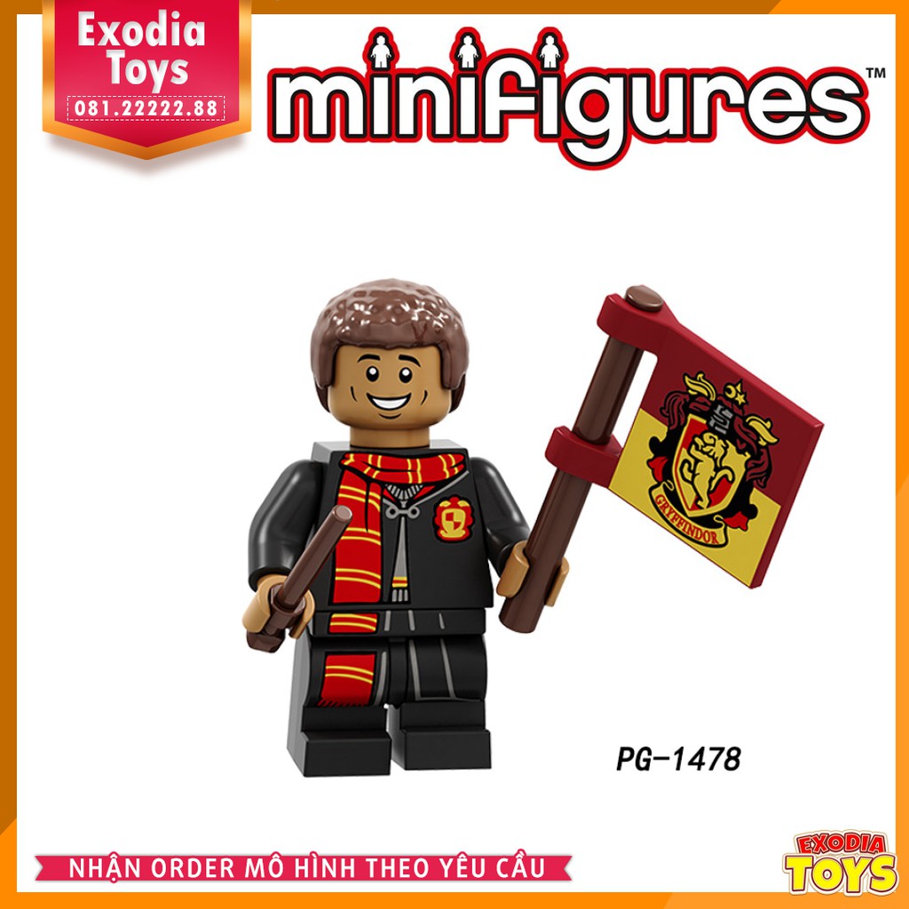 Xếp hình minifigure nhân vật thế giới phù thủy Harry Potter - Đồ Chơi Lắp Ghép Sáng Tạo - POGO 8192