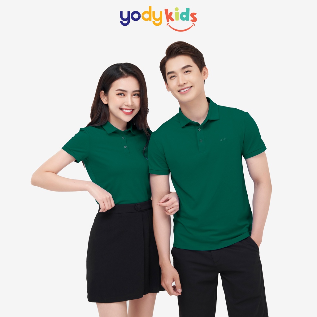Combo áo polo YODY tay ngắn chất liệu cottton mềm mịn thoáng mát