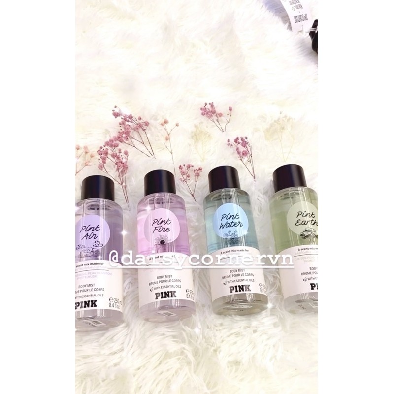 [🇺🇸Bill Mỹ] Xịt thơm body mist Pink Limited Edition Pink Paradise & Pink Astrology | Thế Giới Skin Care