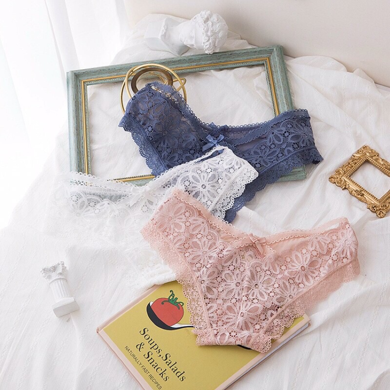 QUẦN LÓT REN SIÊU ĐẸP CAO CẤP - Quần lót nữ nửa mông đẹp gợi cảm giá rẻ dễ thương màu trắng đen đỏ hồng vàng xanh | BigBuy360 - bigbuy360.vn