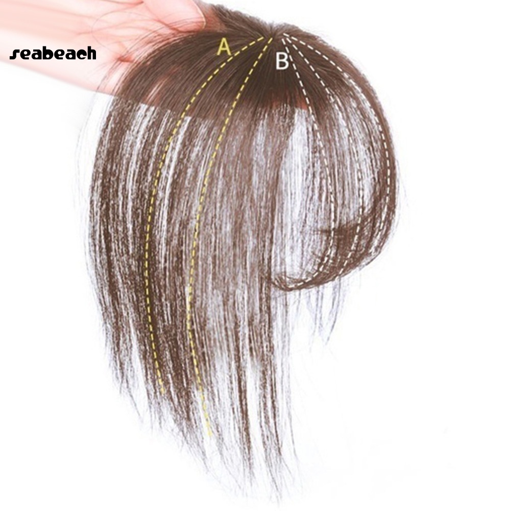 Tóc mái giả 3d siêu mỏng thời trang dành cho nữ