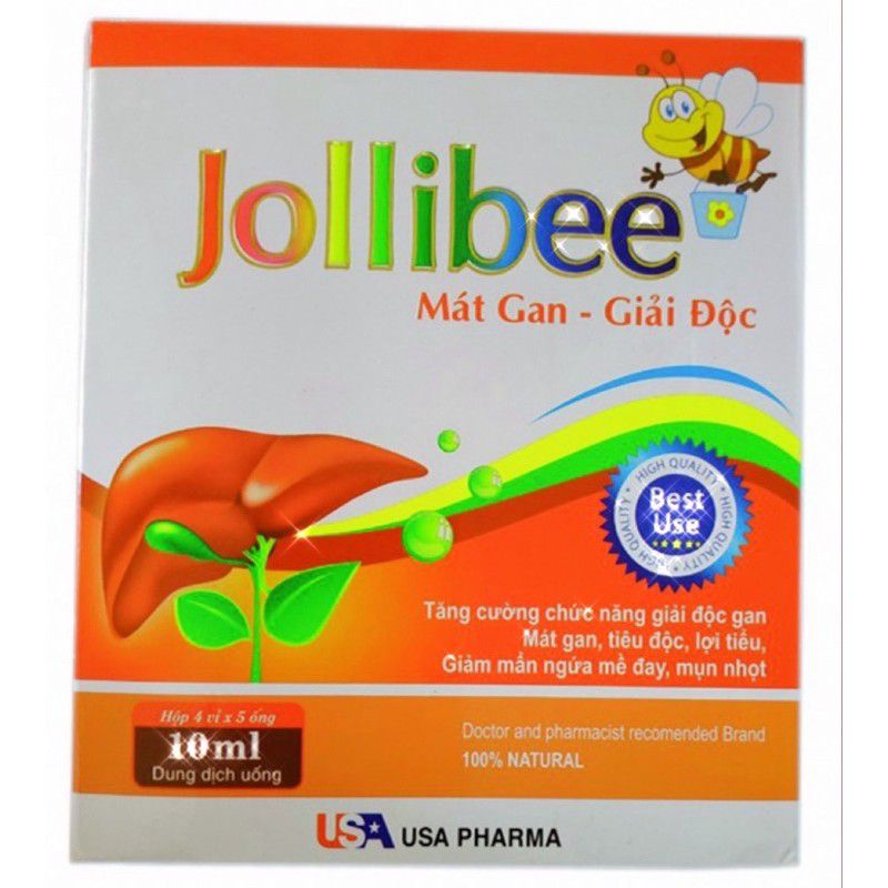 Jollibee mát gan giải độc hộp 20 ống