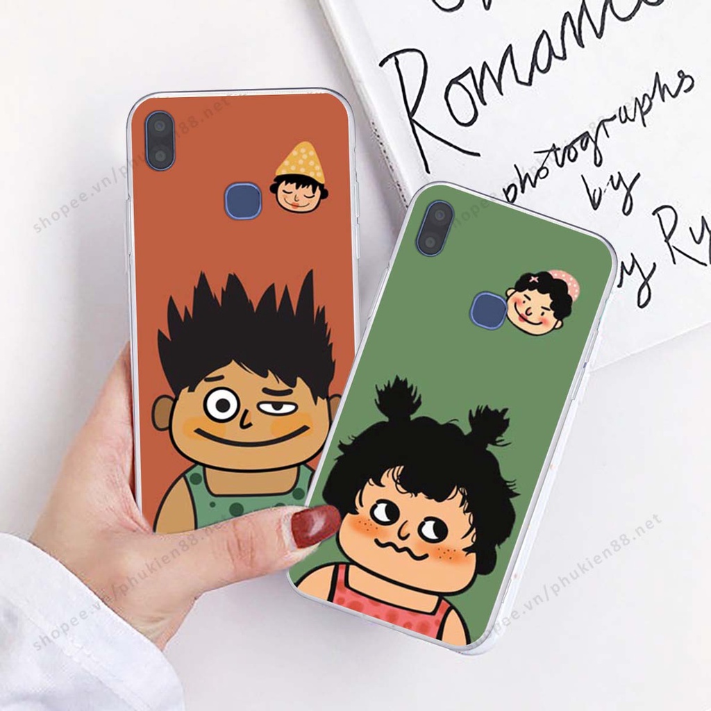 Ốp lưng Vsmart Joy 1 / Joy 1 Plus / Joy1+ ốp điện thoại LineBear, bé tóc xù, hoa siêu đẹp