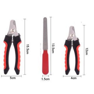 Combo Bộ kềm cắt + Dũa móng tay chó mèo.