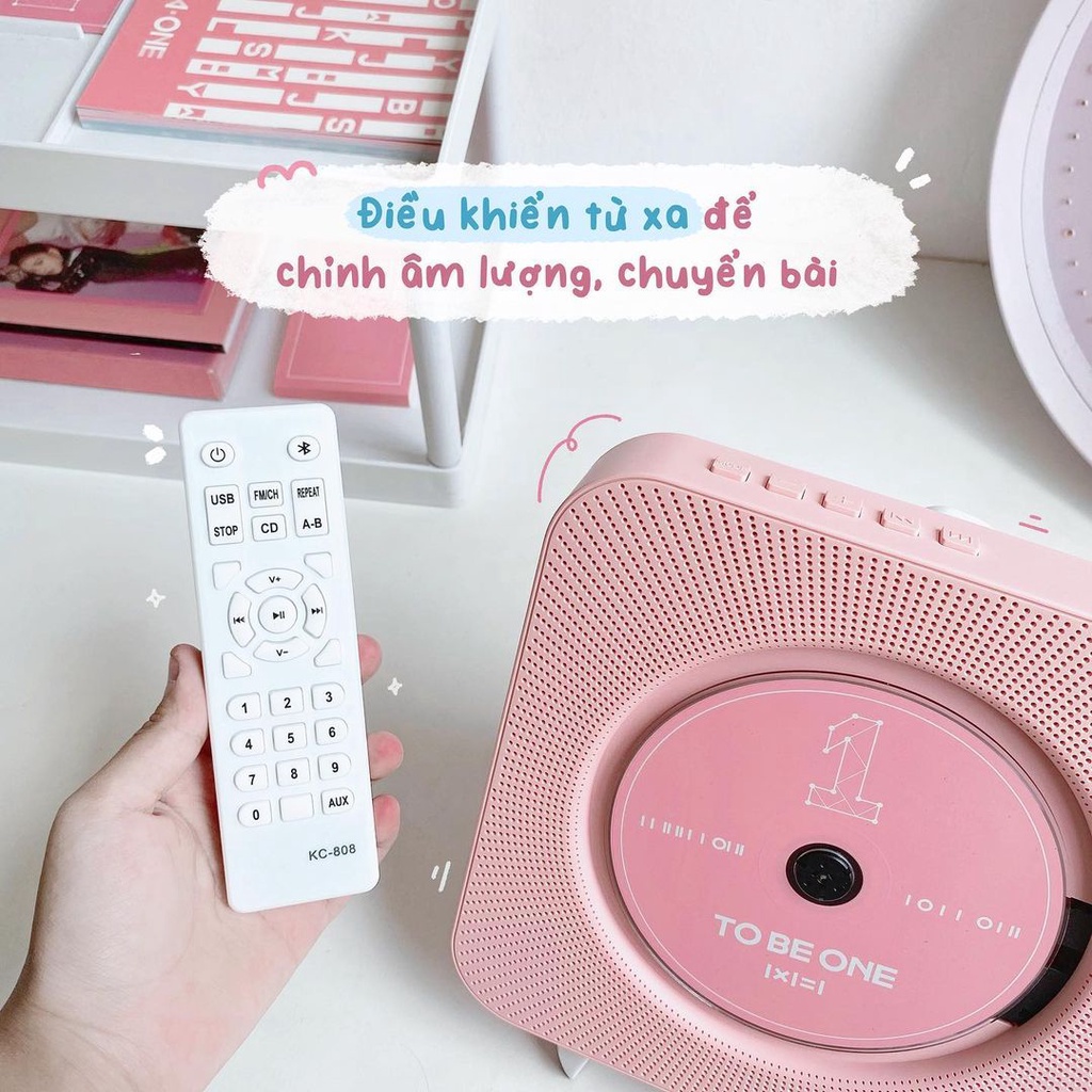 Loa Bluetooth Kết Hợp Máy Chạy Đĩa CD Chính Hãng KECAG