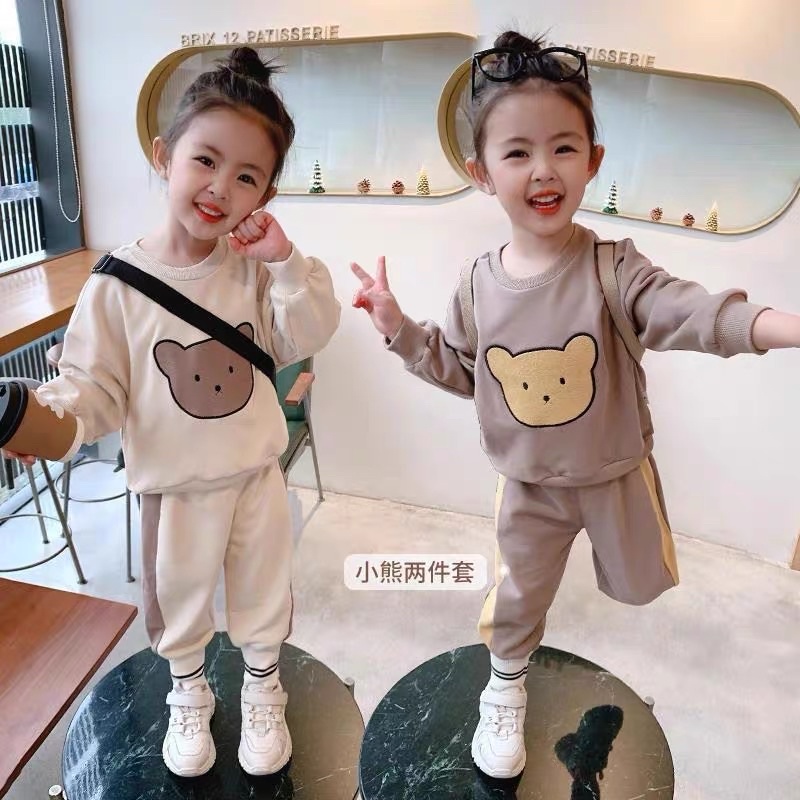 Đồ bộ dài tay cho bé gái, bộ dài tay cho bé 8-18kg Củ khoai tây shop chất cotton mềm mịn mặc mùa thu đông siêu dễ thương