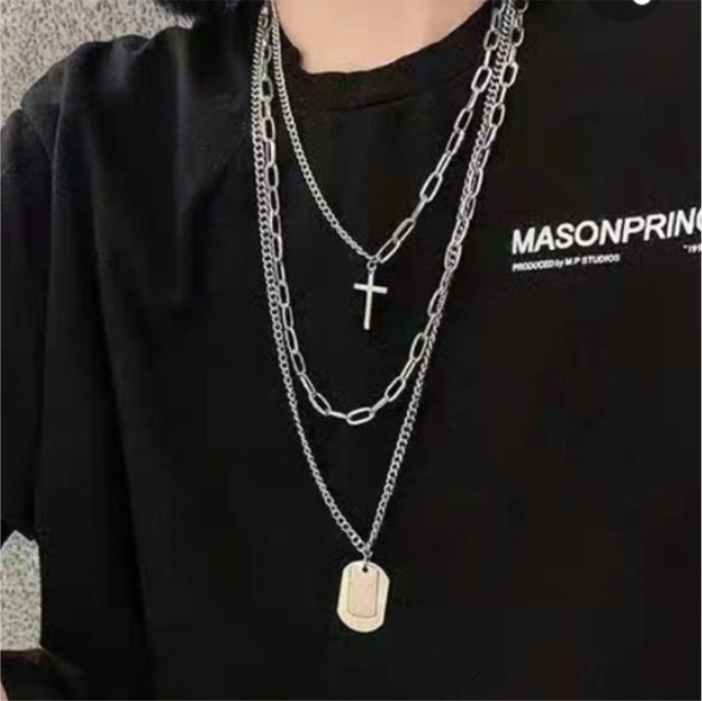 Set combo vòng cổ - Dây chuyển - Necklace - Accessories kim loại phong cách Hàn Quốc  rẻ lắm đó mua đi mà - Eighttuei