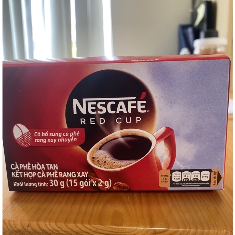 COMBO 2 HỘP NESCAFE RED CUP MINI 30gr (Red cup 30g mini) date T12/2022