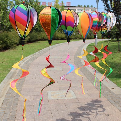 Khinh khí cầu nhựa - chong chóng nhựa trang trí ngoài trời