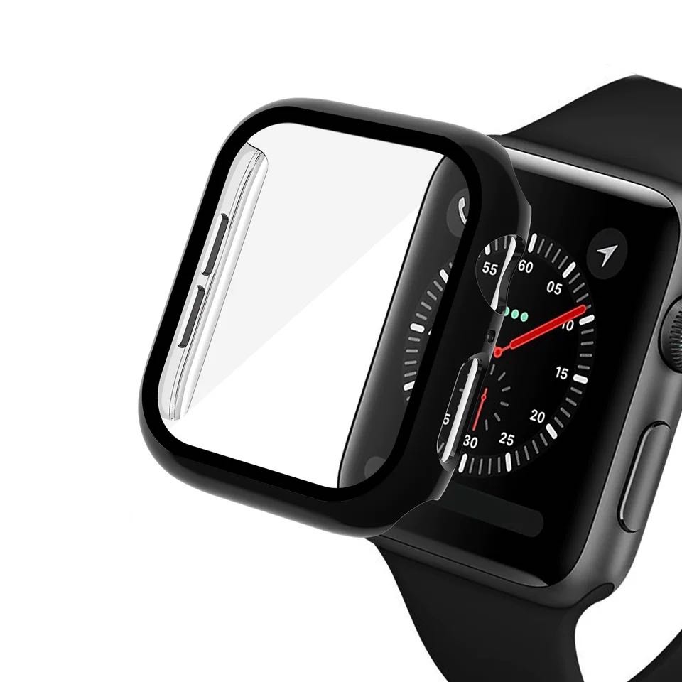 Ốp 3d 9H cứng cáp bảo vệ màn hình dành cho đồng hồ thông minh Apple Watch