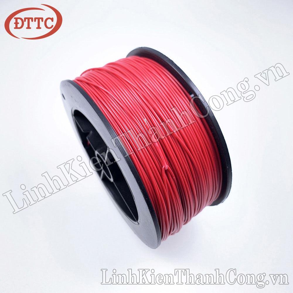 Cuộn Dây 26AWG 0.45mm 100 Mét màu trắng, xanh dương, vàng, đỏ, đen