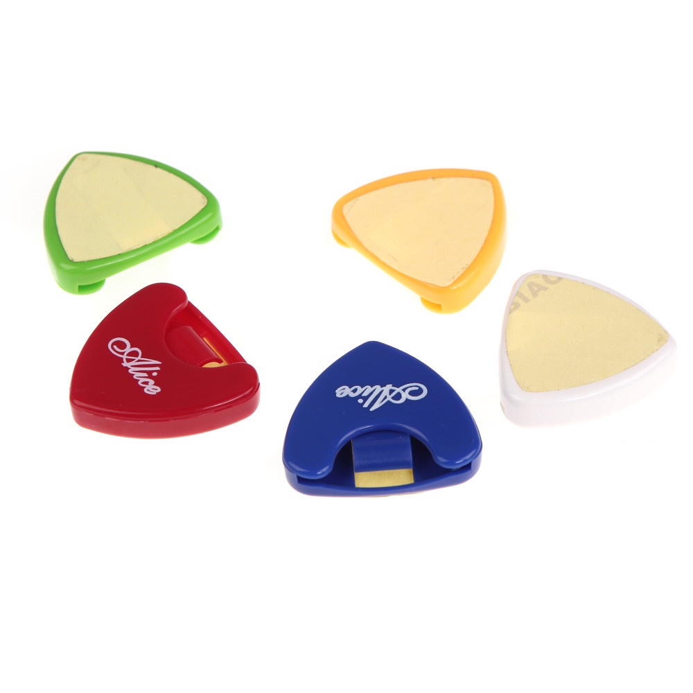 [Tặng kèm picks gãy] Hộp đựng pick gãy guitar Tự dính