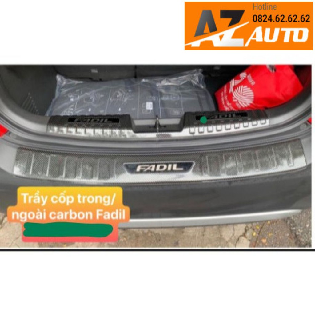 ỐP CHỐNG TRẦY CỐP TRONG VÀ NGOÀI CARBON THEO XE VINFAST FADIL