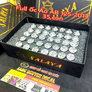 FULL Bộ Ốc Áo Salaya cho XE AirBlade 125 đời 2014 gồm có 35 con