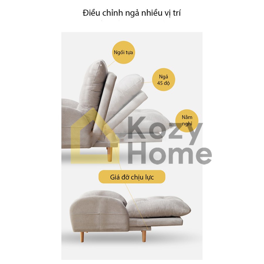 Sofa Lười - Ghế Lười Thư Giãn Tiện Nghi Cho Người Bận Rộn - BH Chính Hãng 1 Đổi 1 - KOZY HOME