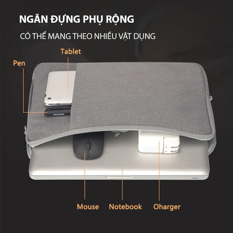 Túi đựng Mac book Macbook surface cao cấp 11 inch / 12 inch / 13 inch / 15 inches lót nhung, vải chống nước