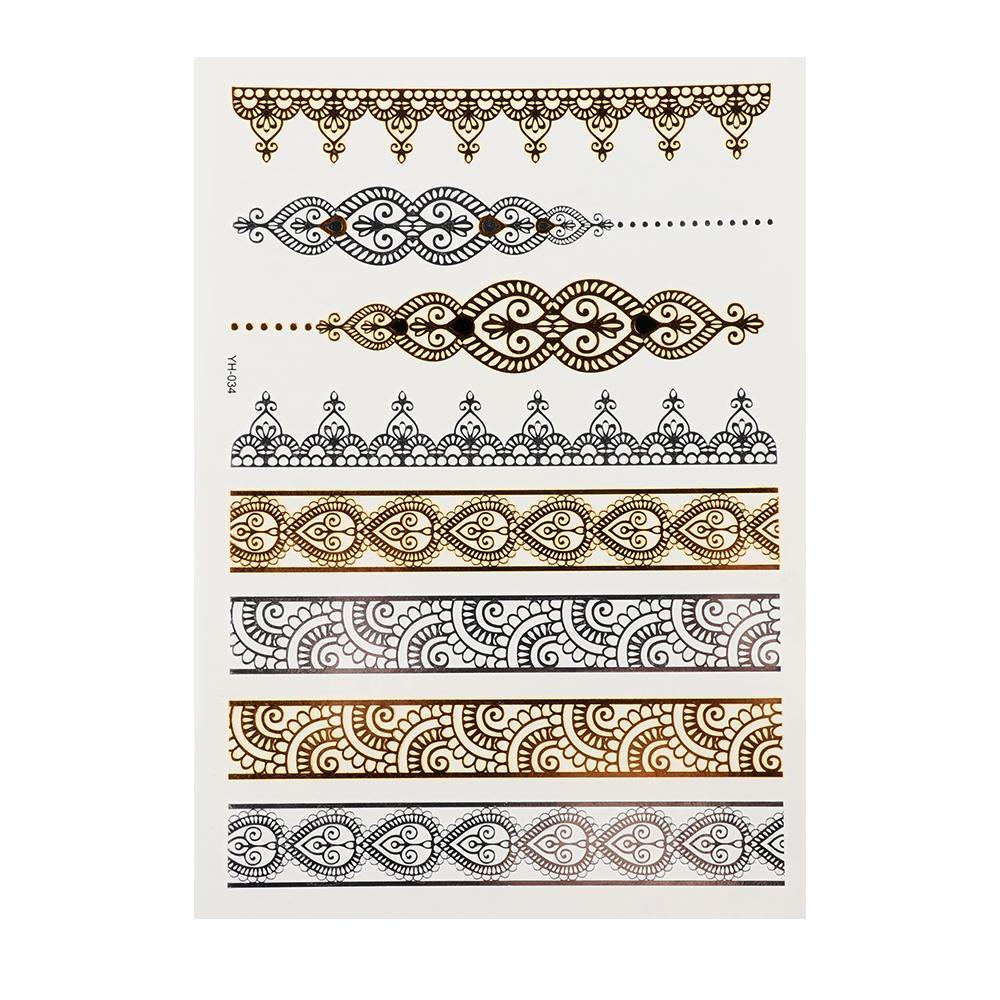 Hình Xăm Tạm Thời Chống Nước Họa Tiết Lông Vũ / Lá Đẹp Mắt