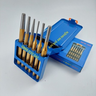 Bộ mũi đột 6 chi tiết c-mart a0117