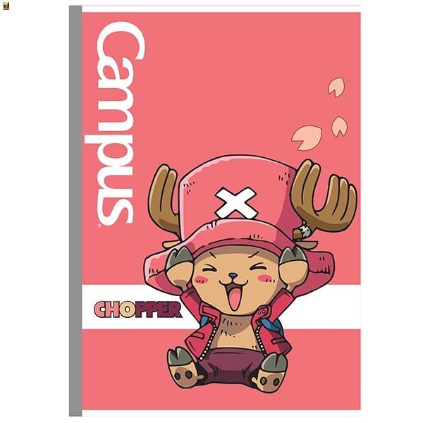 Tập Học Sinh B5 Kẻ Ngang Có Chấm 80 Trang - Campus One Piece Chibi