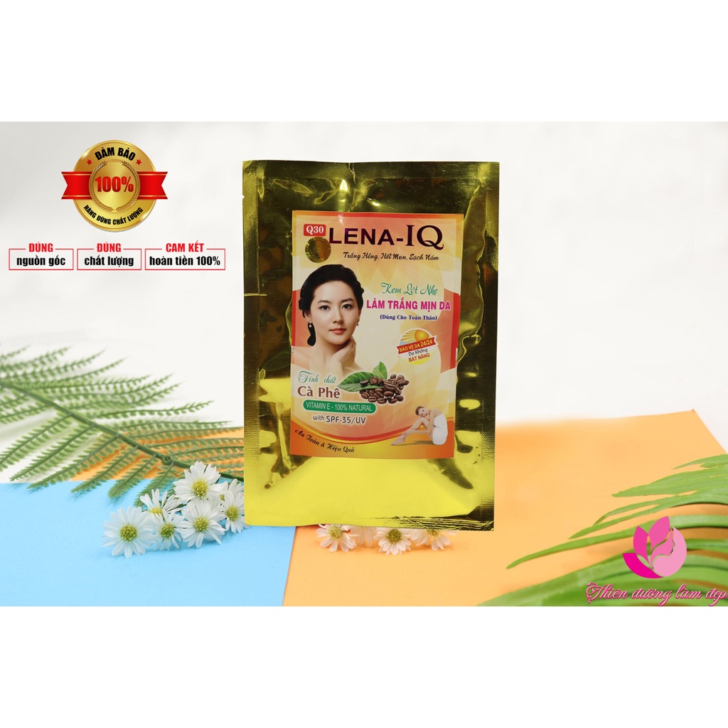 Kem lột nhẹ làm trắng mịn da toàn thân Q30 LENA-IQ - 250g