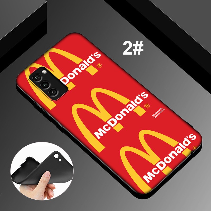 Ốp điện thoại TPU mềm hình MCDonalds nghệ thuật MA33 cho Huawei Y5P Y8P Y9 Prime 2019 Honor 6A 7C 7X 8X 8C 8 Lite