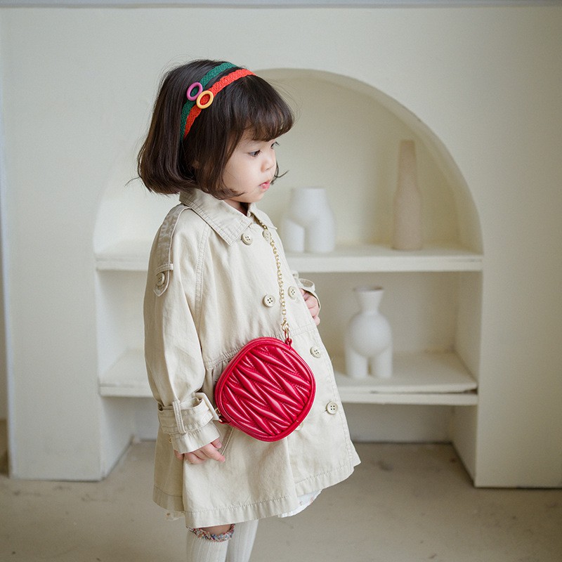 Túi Đeo Chéo Thêu Hình Dễ Thương Cho Bé Gái