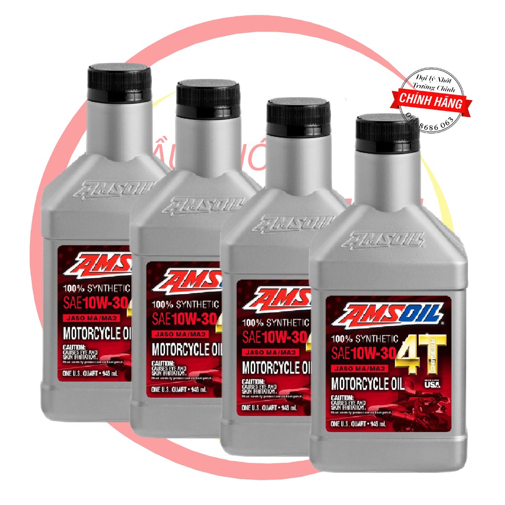 NHỚT AMSOIL 10W30 4T PERFORMANCE DÀNH CHO XE SỐ