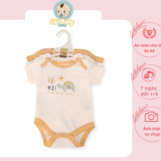 Set 3 bộ Body suit cho bé trai và bé gái