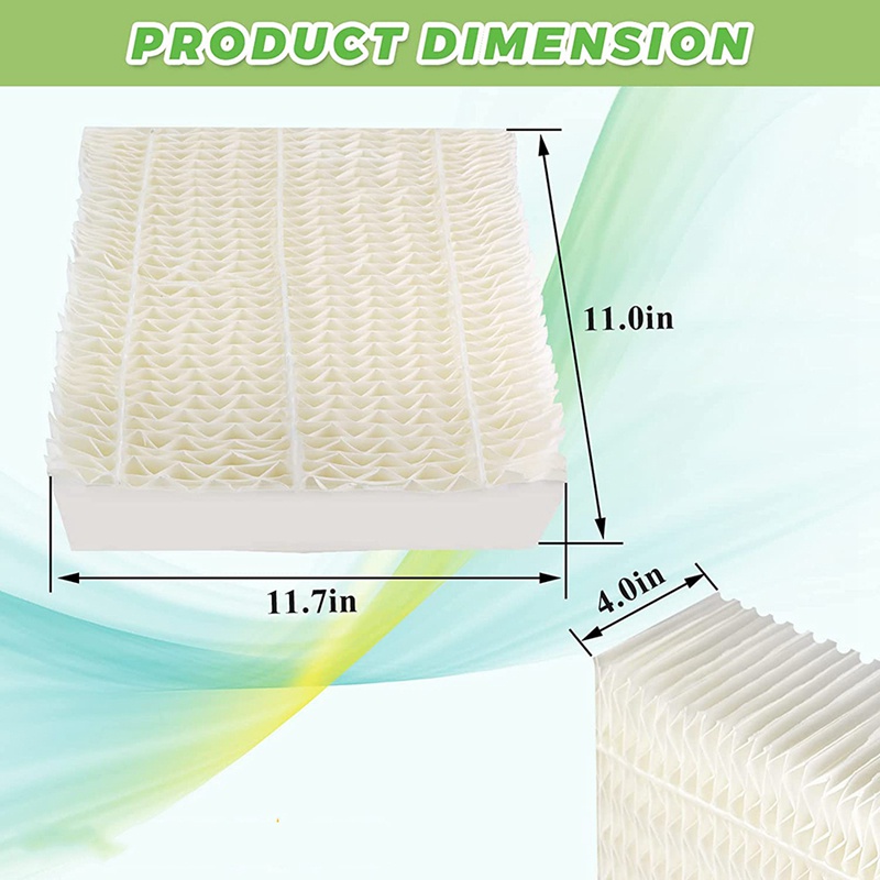 Set 2 Bộ Lọc Siêu Bấc Thay Thế 1043 Cho Máy Tạo Độ Ẩm Không Khí Bemis Essick 821000 826900 Bộ Lọc Ẩm