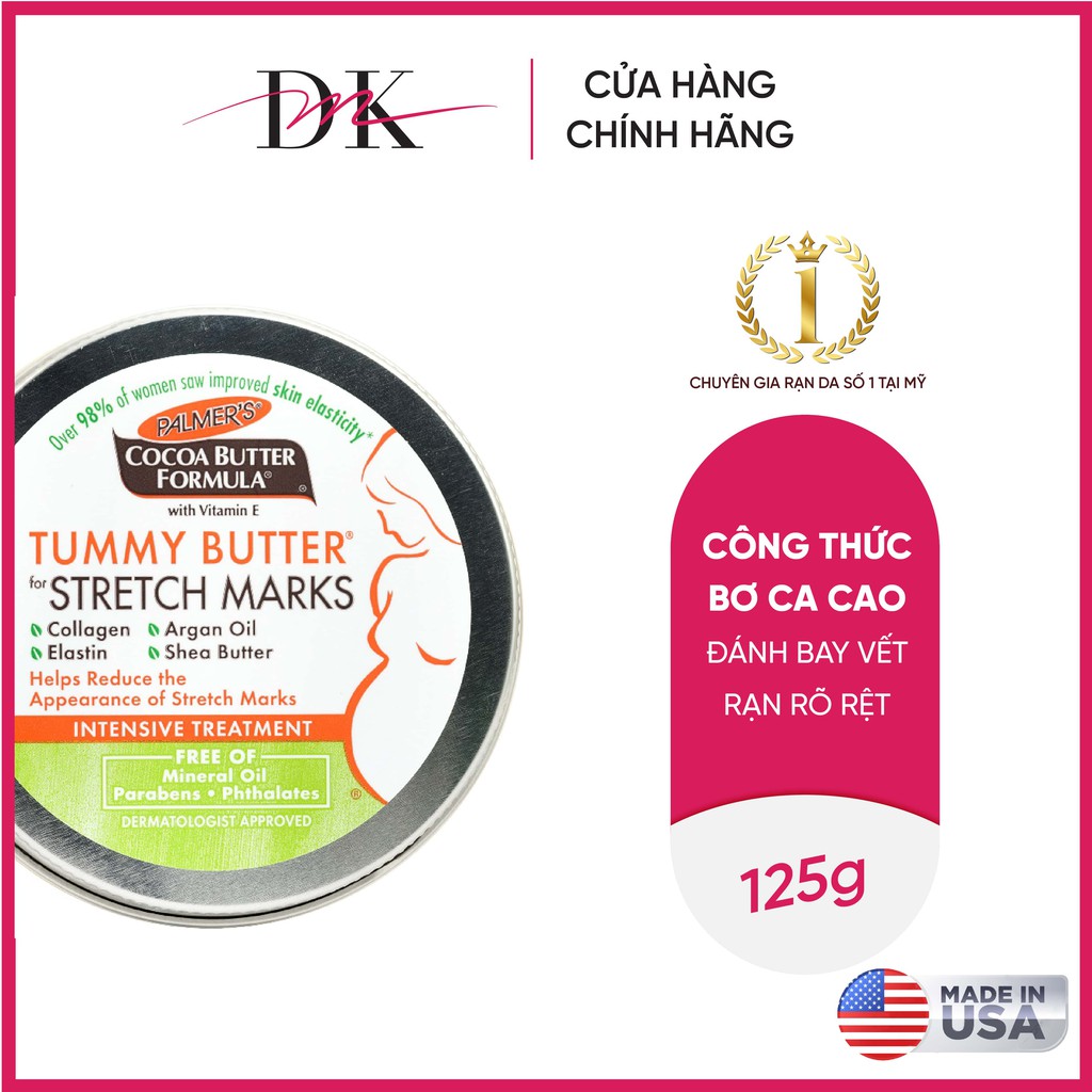 Bơ đậm đặc phục hồi rạn da chuyên sâu Palmer's 125g