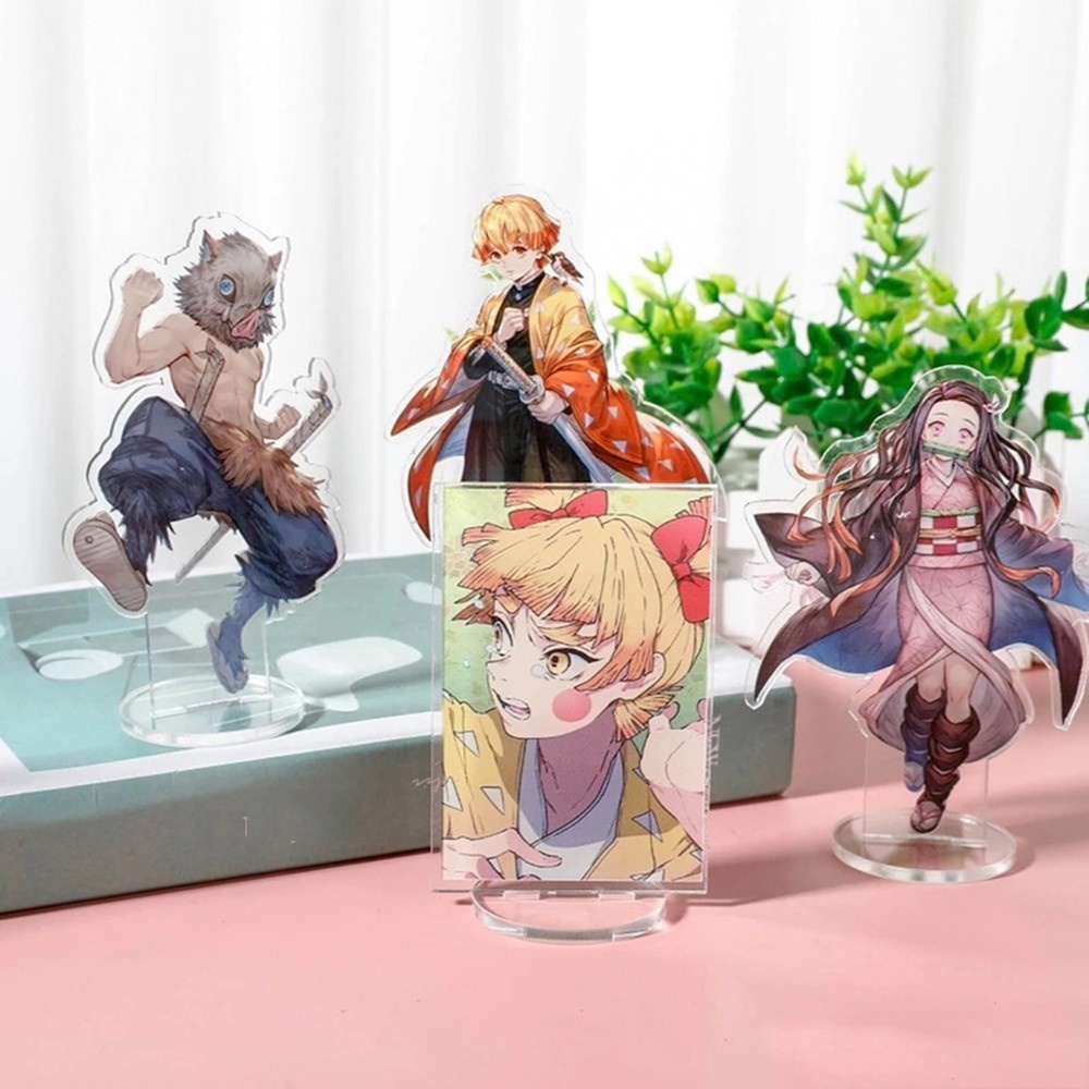 Mô Hình Nhân Vật Hoạt Hình Anime Inosuke Kamado Kimetsu No Yaiba Tanjirou Nezuko Demon Slayer Chất Liệu Acrylic