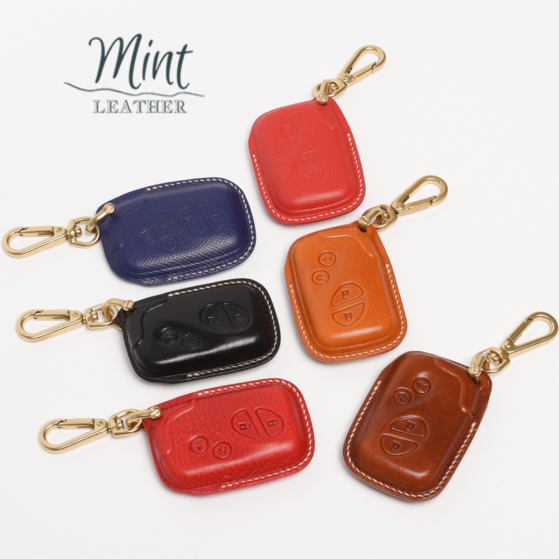 Bọc Chìa Khoá Lexus 💎Da Thật 100%💎 Bao Da Chìa Khoá Lexus Ốp Chìa Khoá Lexus 350 460 570