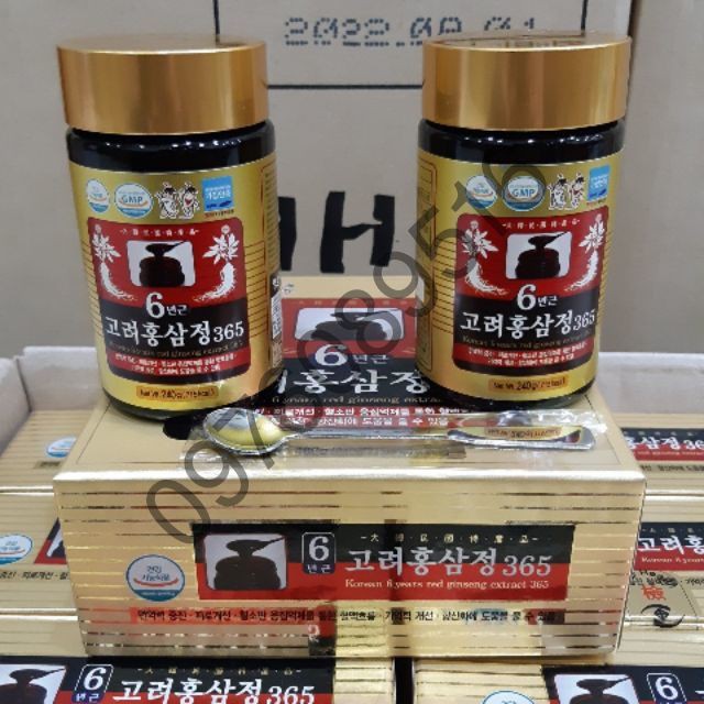 Cao hồng sâm 365