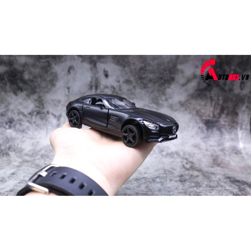 MÔ HÌNH XE MERCEDES BENZS AMG GTS BLACK 1:36 ALLOY 7607