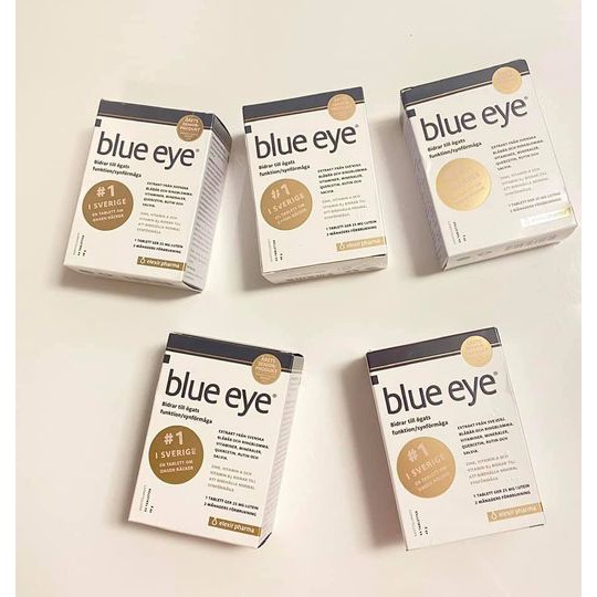 VIÊN UỐNG BỔ MẮT BLUE EYE - THỤY ĐIỂN.