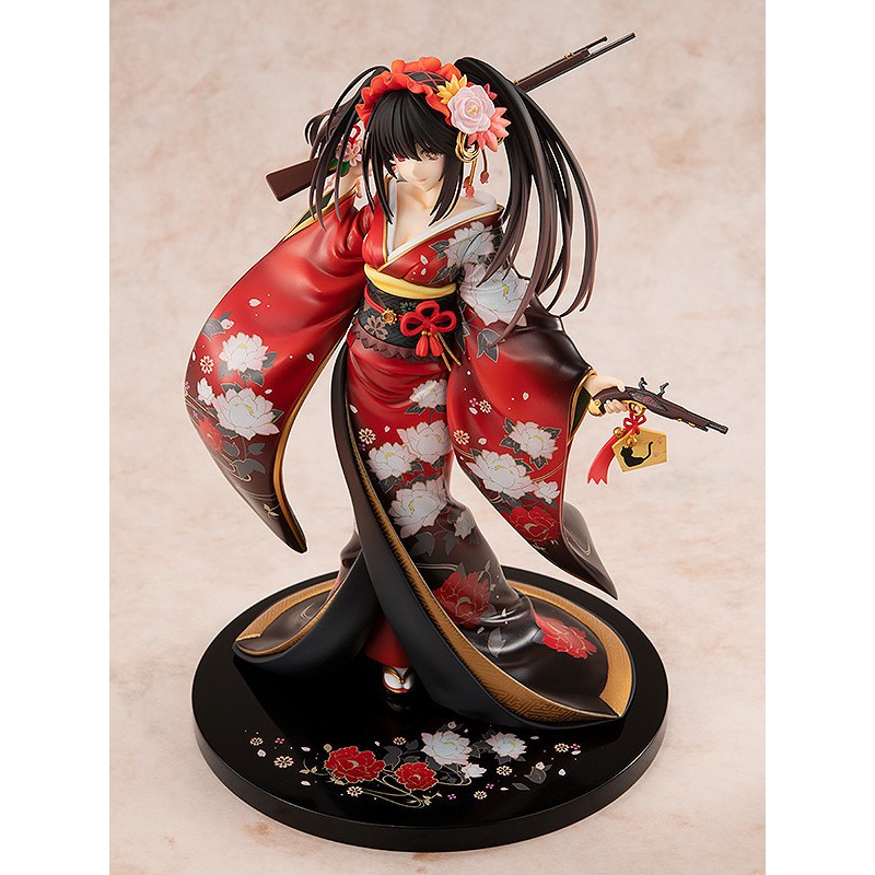 Mô hình chính hãng PVC Scale - Tokisaki Kurumi - KD Colle - 1/7 - Alluring Kimono Ver. (Good Smile Company, Kadokawa)