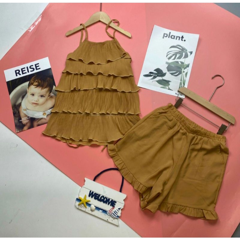 🌺ĐỒ BỘ VOAN DẬP LY NHIỀU TẦNG🌺