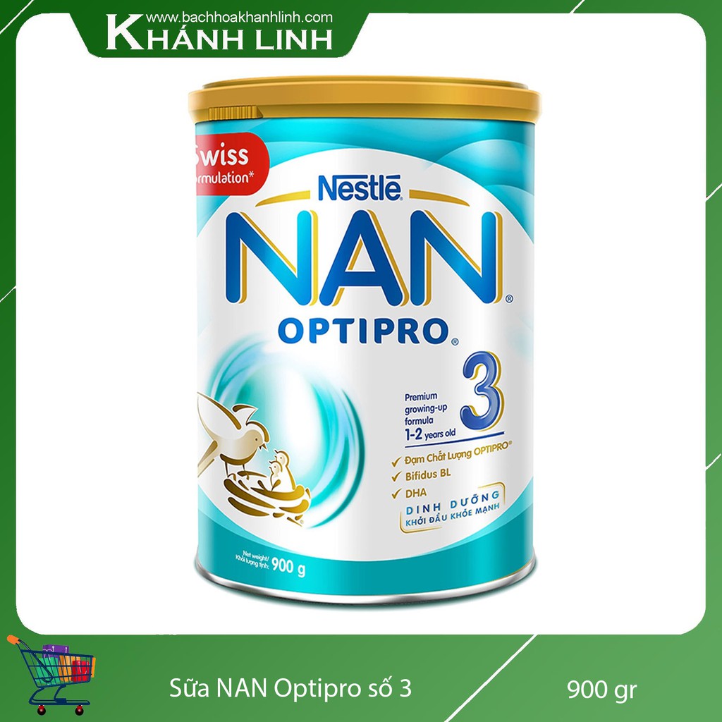 Sữa NAN Pro số 3 - 900g (1-2 tuổi)