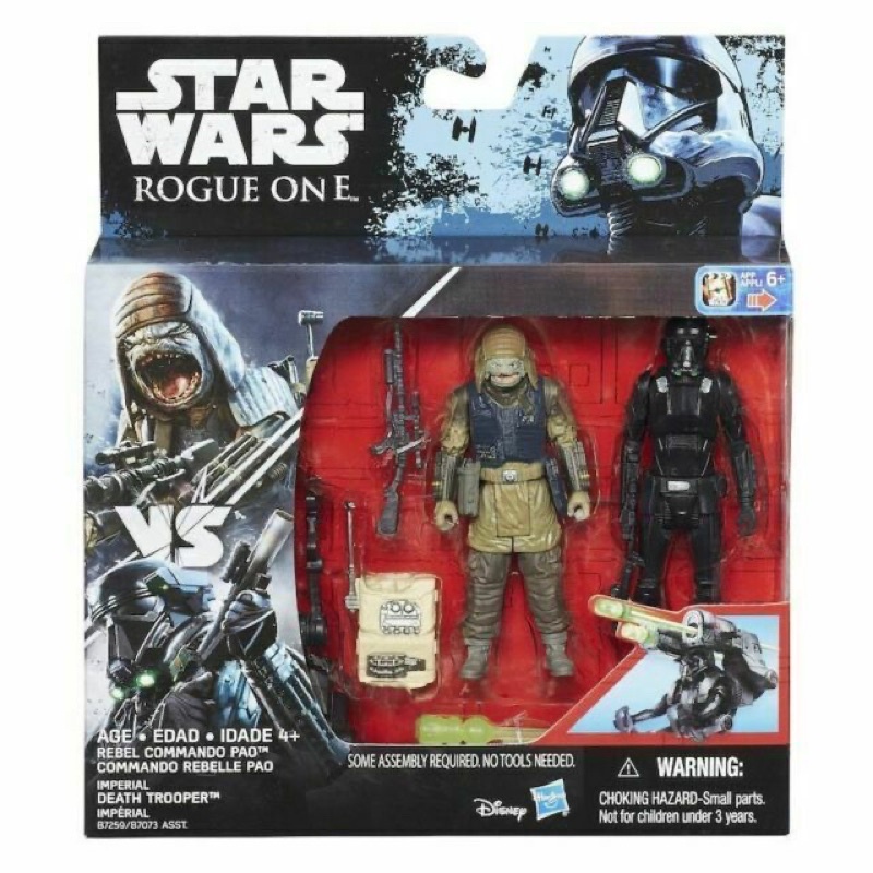 Bộ mô hình Star Wars Rogue One Rebel Commando Pao và Death Trooper