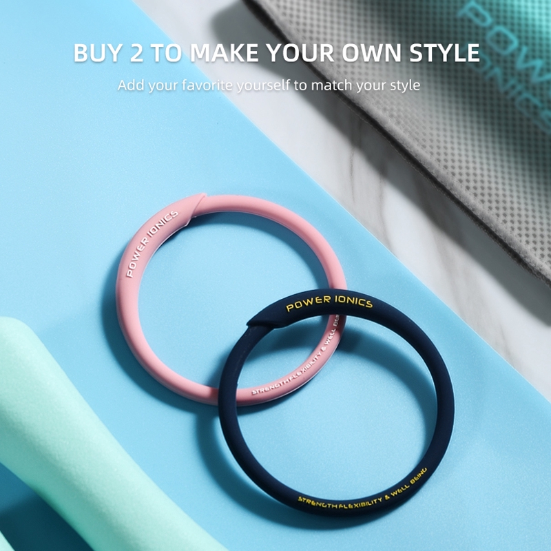 Vòng đeo tay năng lượng 2000ions chống nước tăng cường sức khỏe cho nam nữ