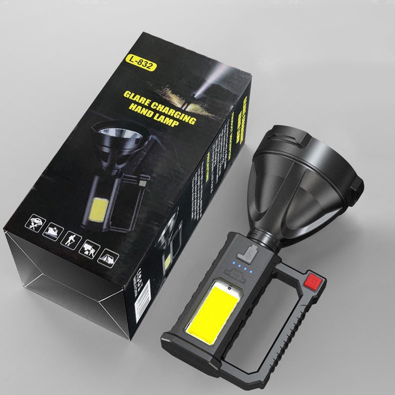 Đèn Pin LED Cầm Tay Siêu Sáng Chống Thấm Nước Có Thể Sạc Lại Bằng Cổng USB