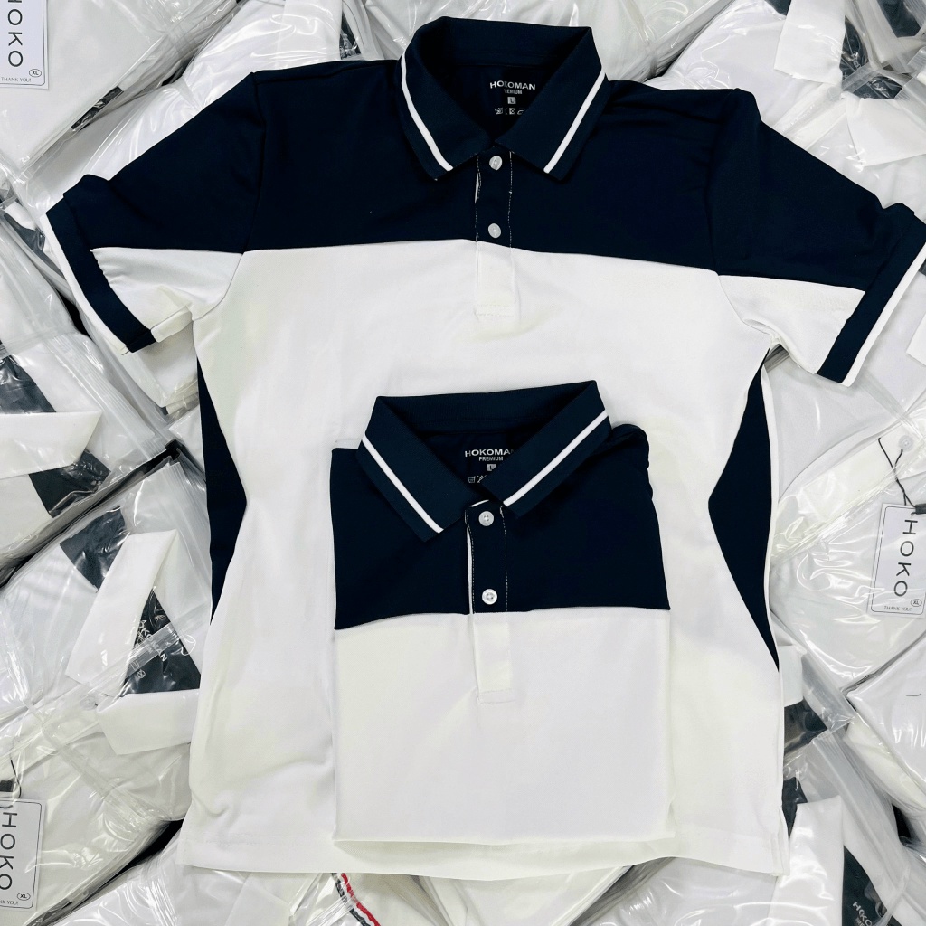 Áo Thun Nam Tay Ngắn Cổ Bẻ Thời Trang Genz Form Chuẩn Y Hình Cho Các Bạn Trẻ VALENTINA SHOP