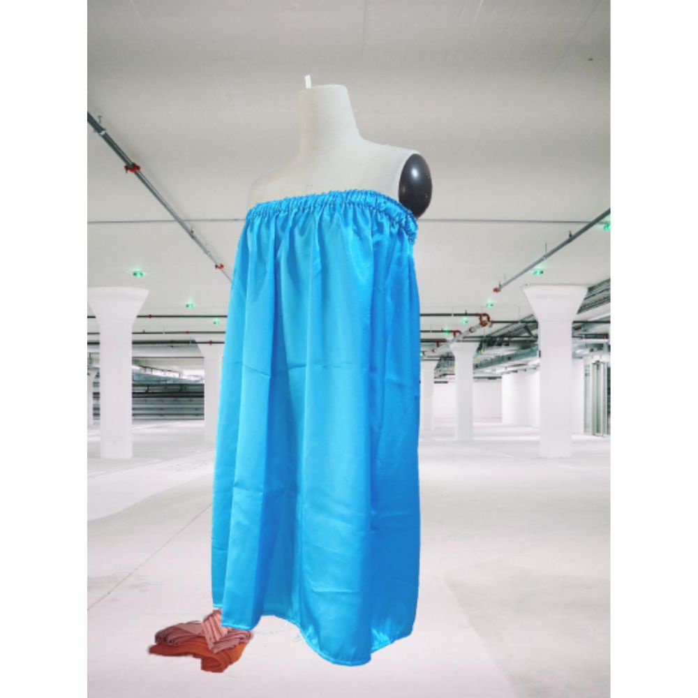 Váy quây spa phi lụa cao cấp S101