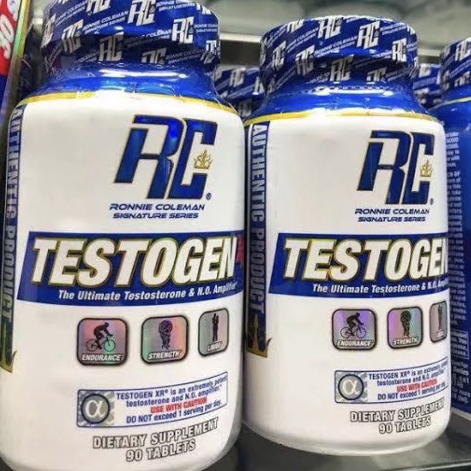 Testogen Viên Hỗ Trợ Tăng Testosteron Tăng Test và Tăng Sinh ly Giúp Tăng Cơ Ronnie Coleman Testogen XR 90 Viên