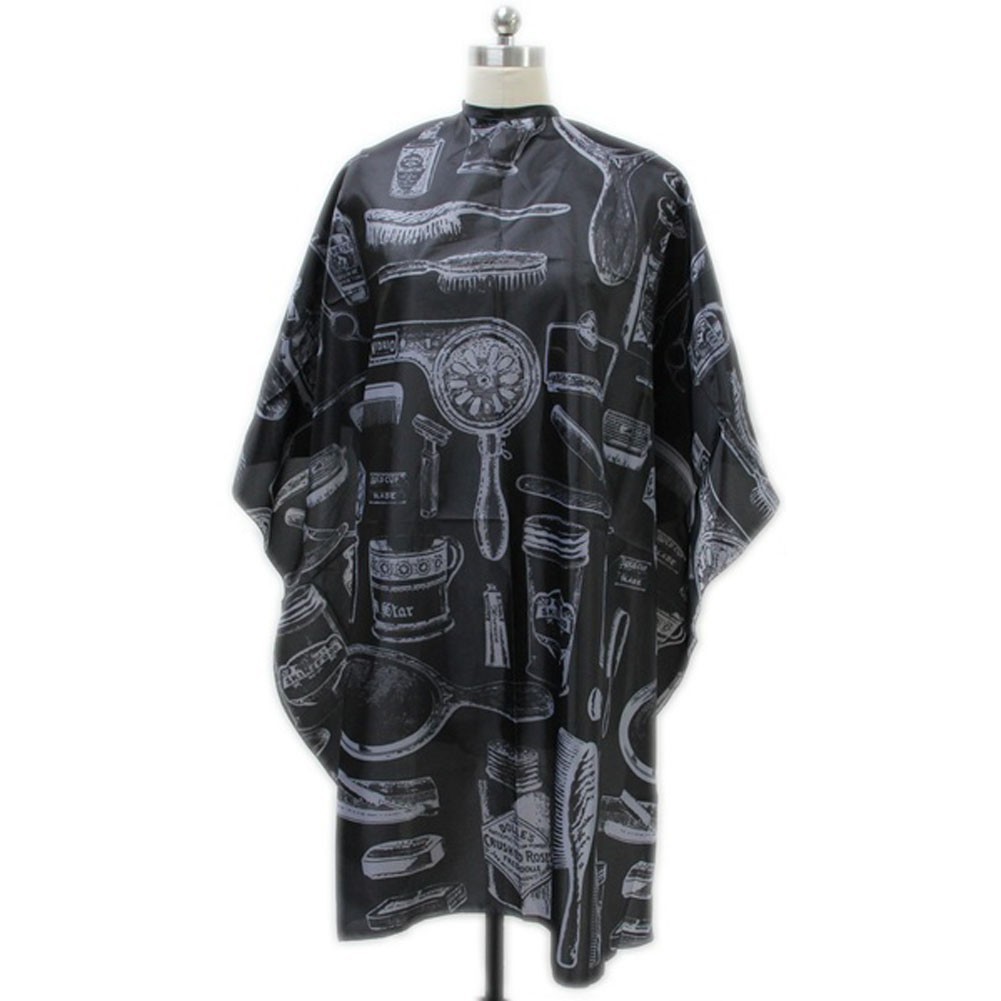 Áo choàng chất liệu satin 140*120 cm dùng cho các salon cắt tóc