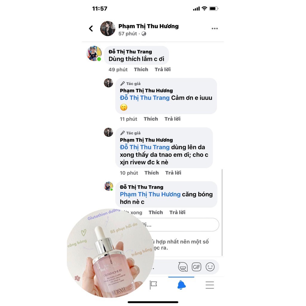 SERUM 4.0 KOSXU Tặng son kem lì Kosxu 💝FREESHIP💝